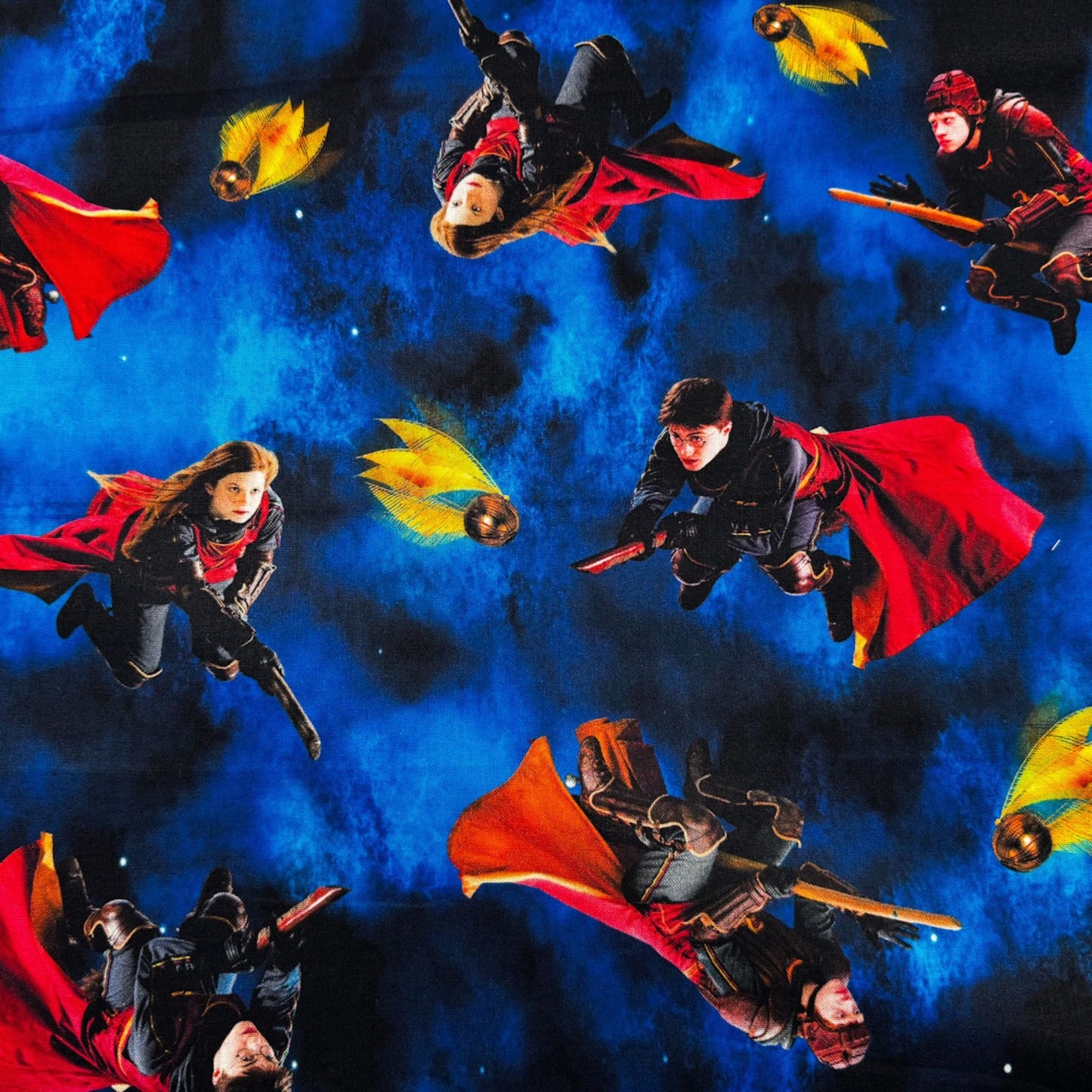 Playing Quidditch Harry Potter Fabric 15218 - 55 - Mary Jo Fabrics