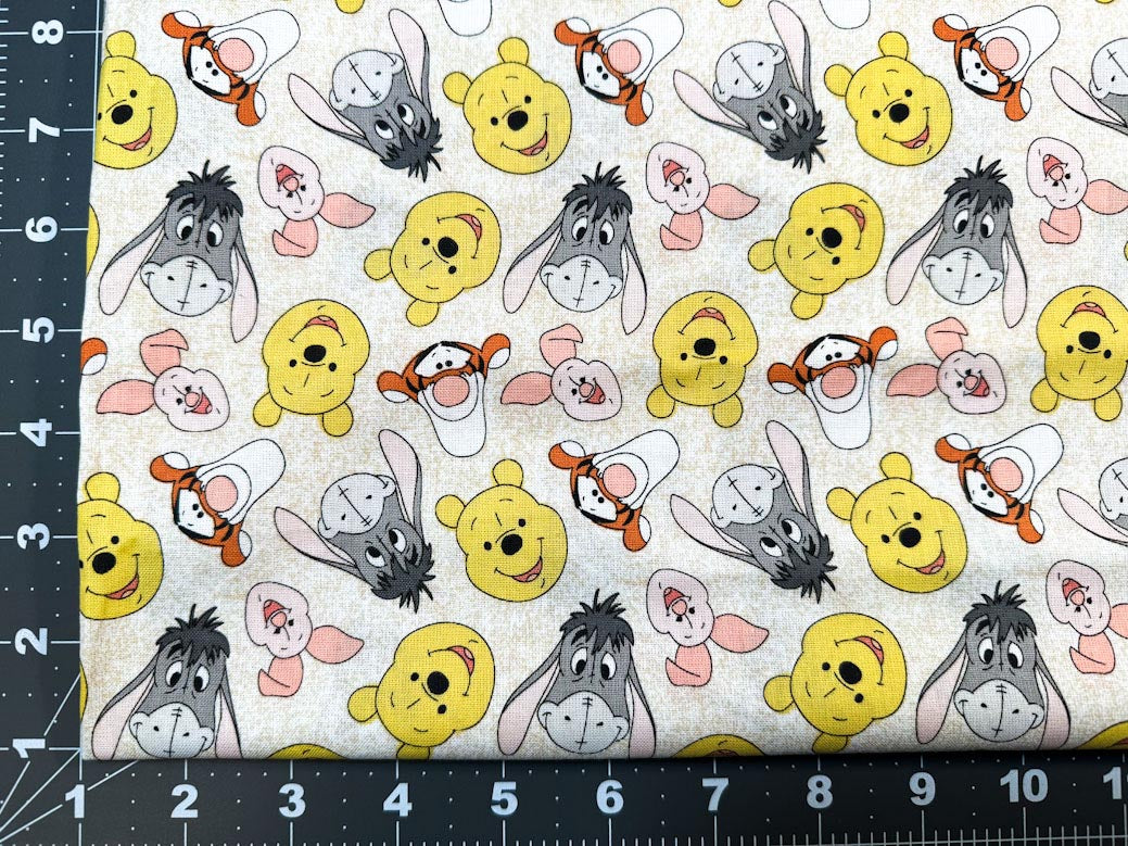 Winnie the Pooh and Friends fabric Eeyore Tigger piglet