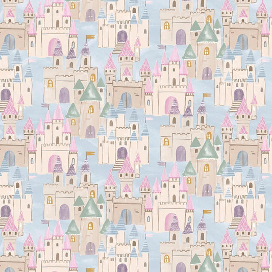 Princess Castle FLANNEL 24536 Enchanting FLANNEL - Mary Jo Fabrics