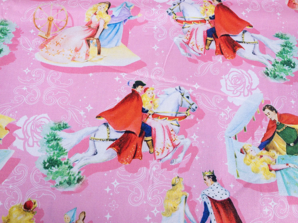 Princess Fabric DA196 Happily Ever After Fairy Tale - Mary Jo Fabrics