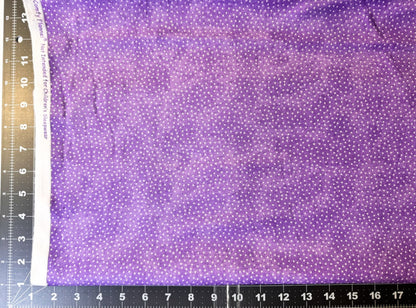Purple Mini White Polka Dot FLANNEL 9527-55 Baby Flannel - Mary Jo Fabrics