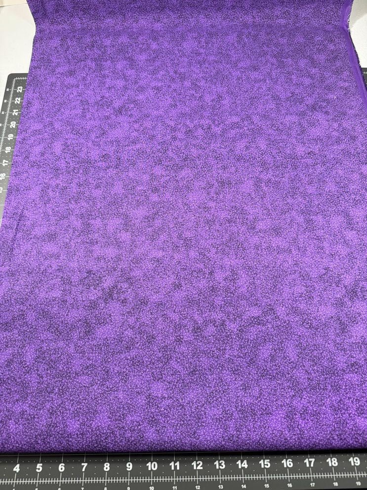 Purple tone on tone vine blender cotton fabric - Mary Jo Fabrics