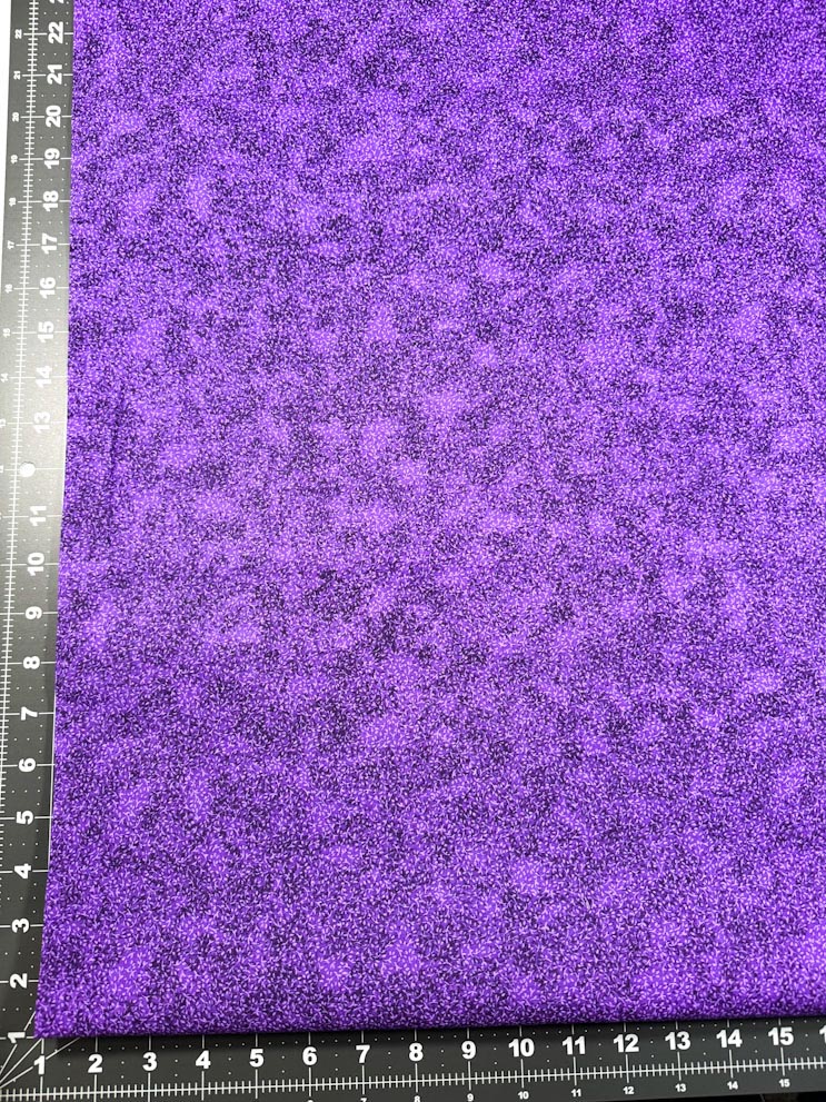 Purple tone on tone vine blender cotton fabric