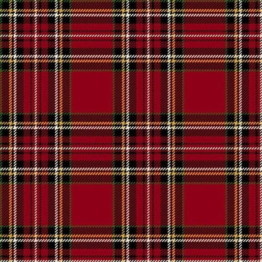 Red Black Primo Plaid FLANNEL PP091969 Red Flannel Holiday Cheer - Mary Jo Fabrics