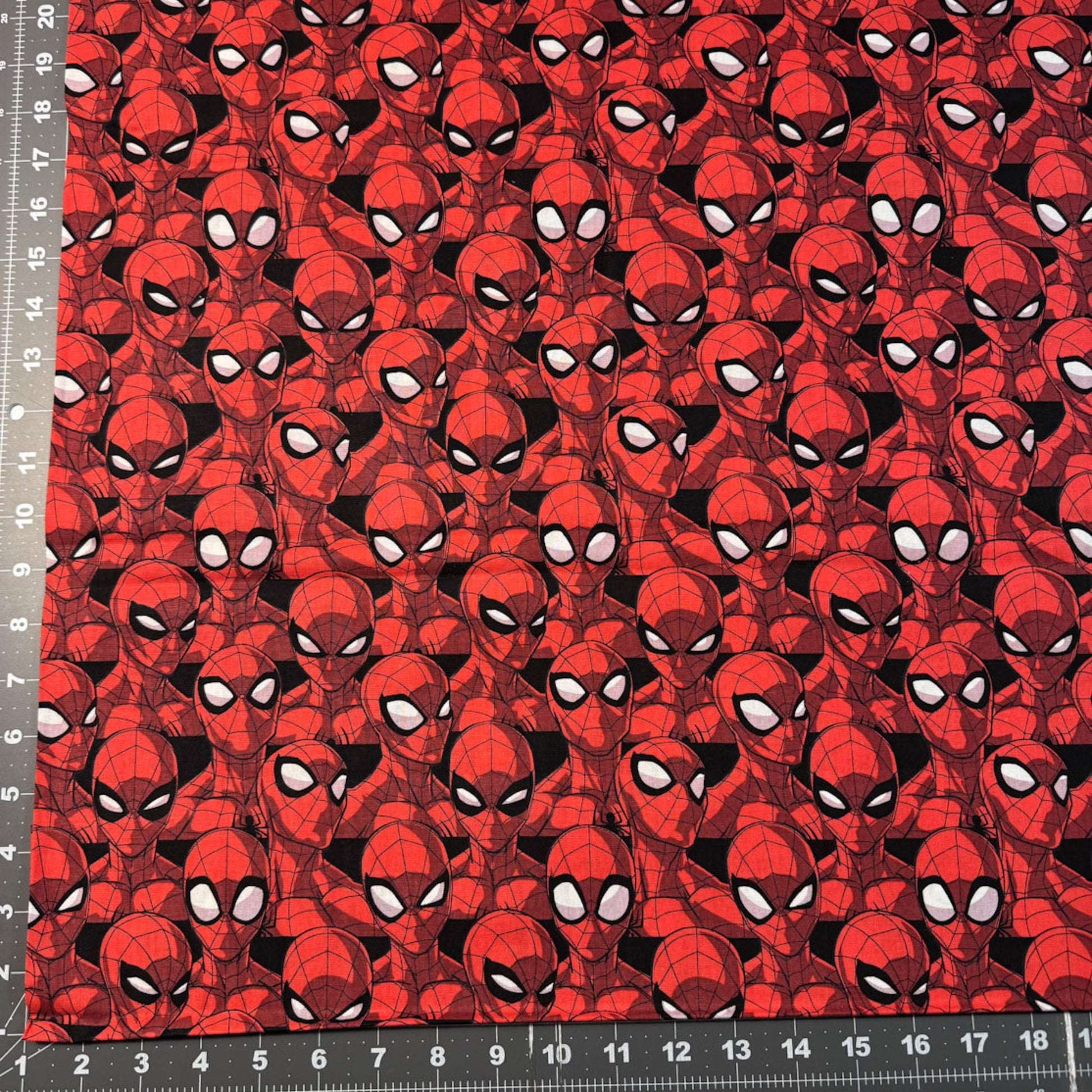 Red Spiderman Fabric CP73982 Spider Sense - Mary Jo Fabrics