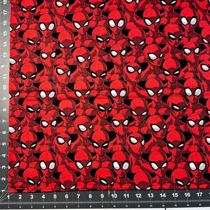 Red Spiderman Fabric CP73982 Spider Sense - Mary Jo Fabrics