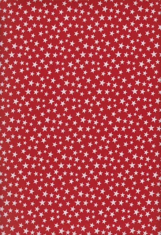 Red White Star USA fabric 48488 Made in the USA patriotic fabric - Mary Jo Fabrics