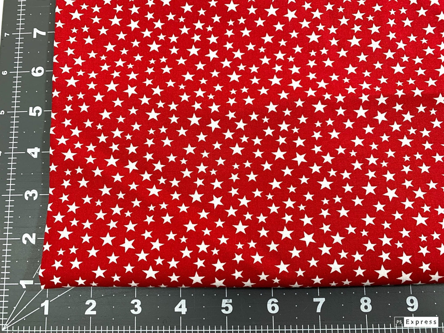 Red White Star USA fabric 48488 Made in the USA patriotic fabric - Mary Jo Fabrics