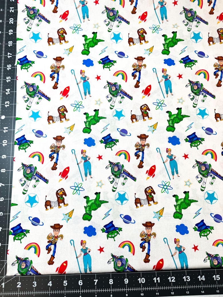 Toy Story fabric 75287 Disney fabric Woody Buzz Lightyear