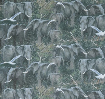 Animal fabrics Horse Deer Cats Elephants