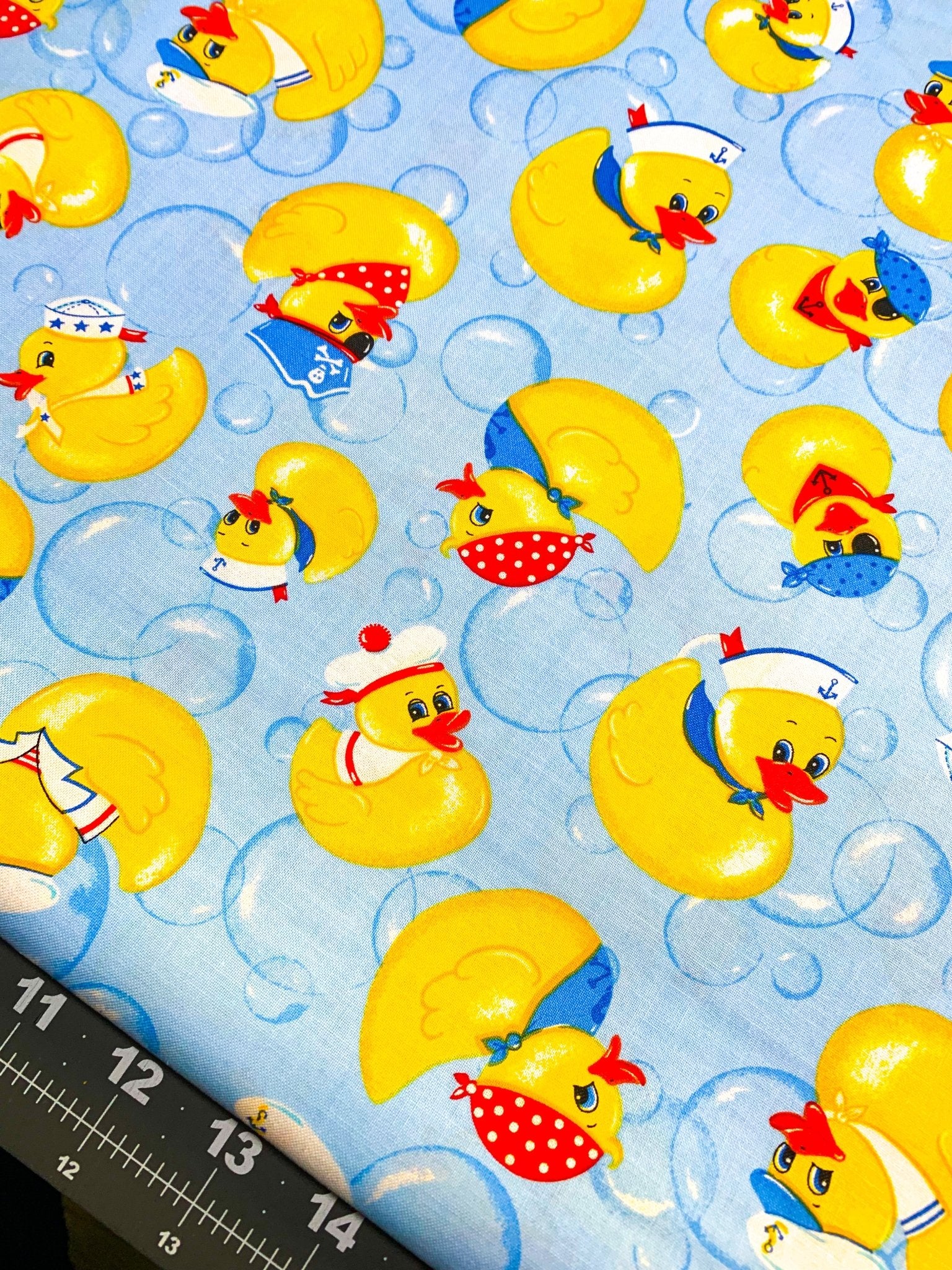 Sailor and Pirate Rubber Duck fabric - Mary Jo Fabrics