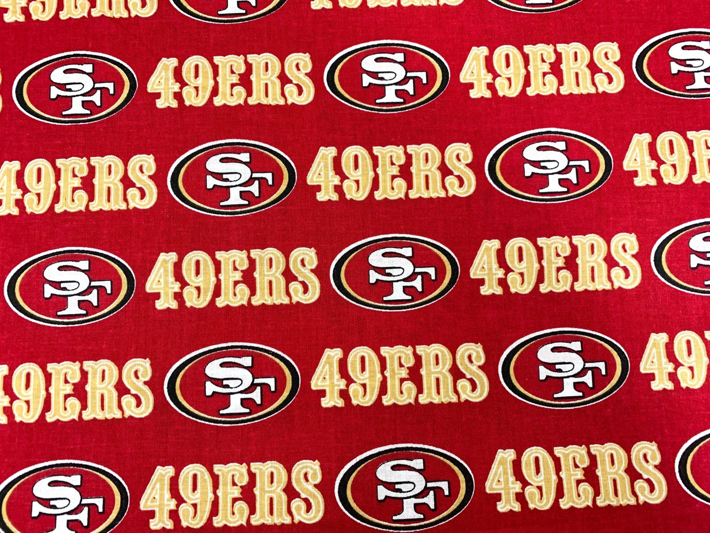 San Francisco 49ers fabric 70404D SF 49er NFL Cotton fabric - Mary Jo Fabrics