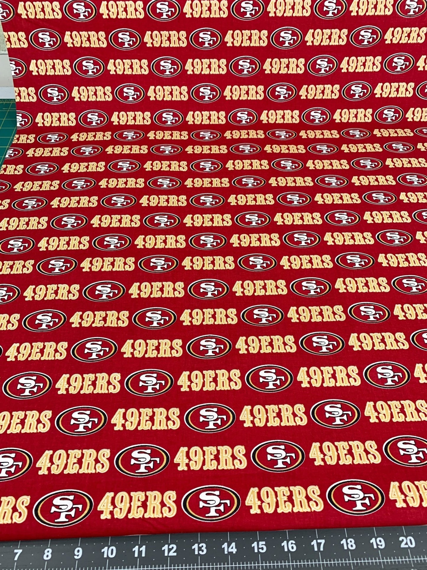 San Francisco 49ers fabric 70404D SF 49er NFL Cotton fabric - Mary Jo Fabrics