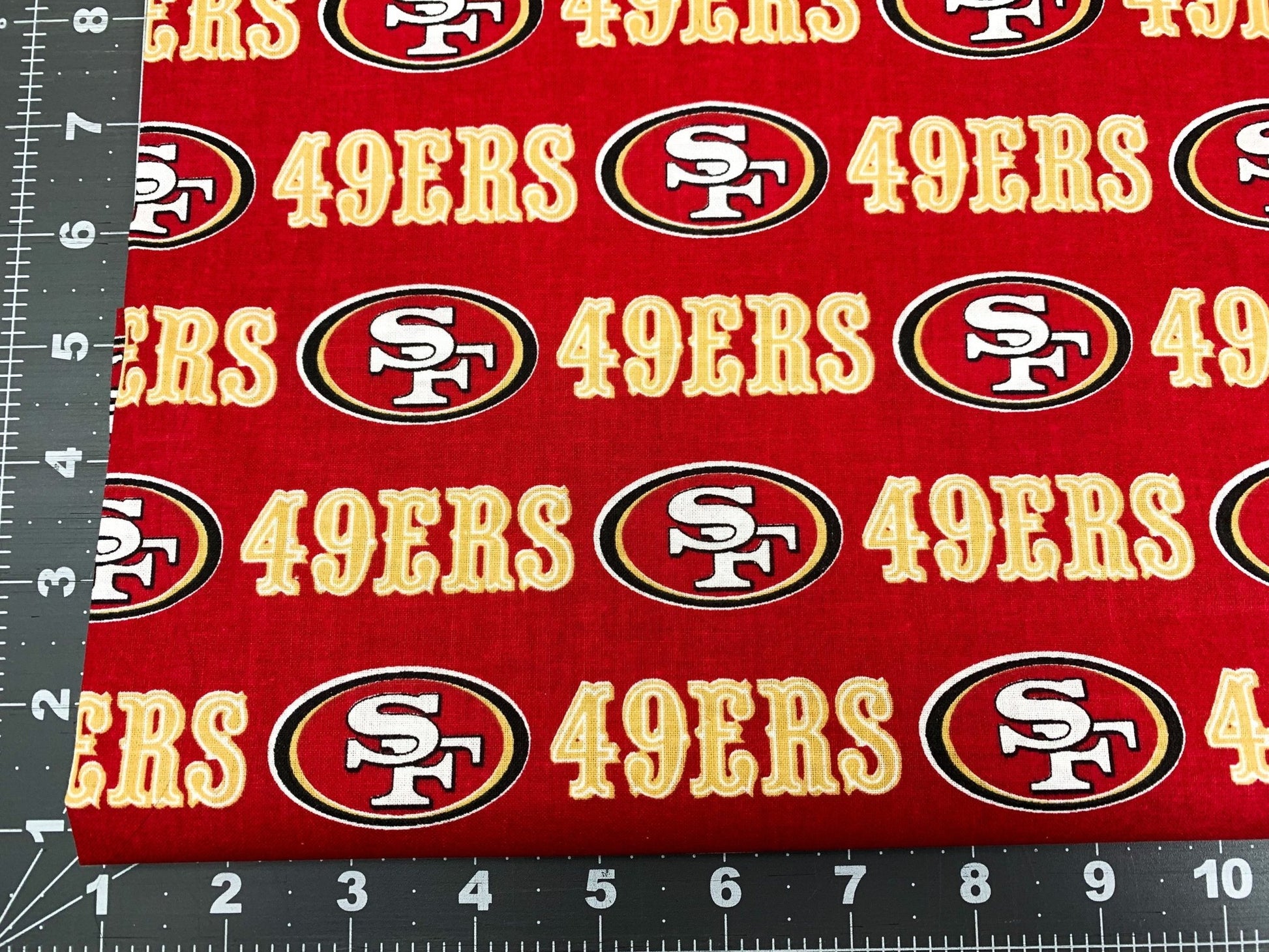 San Francisco 49ers fabric 70404D SF 49er NFL Cotton fabric - Mary Jo Fabrics