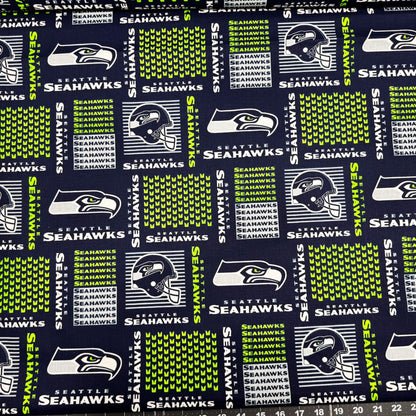 Seattle Seahawks Fabric 6470 - D NFL Cotton Fabric - Mary Jo Fabrics