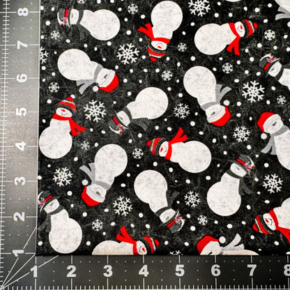 Snowman Fabric 2059 Blizzard Fun Christmas - Mary Jo Fabrics