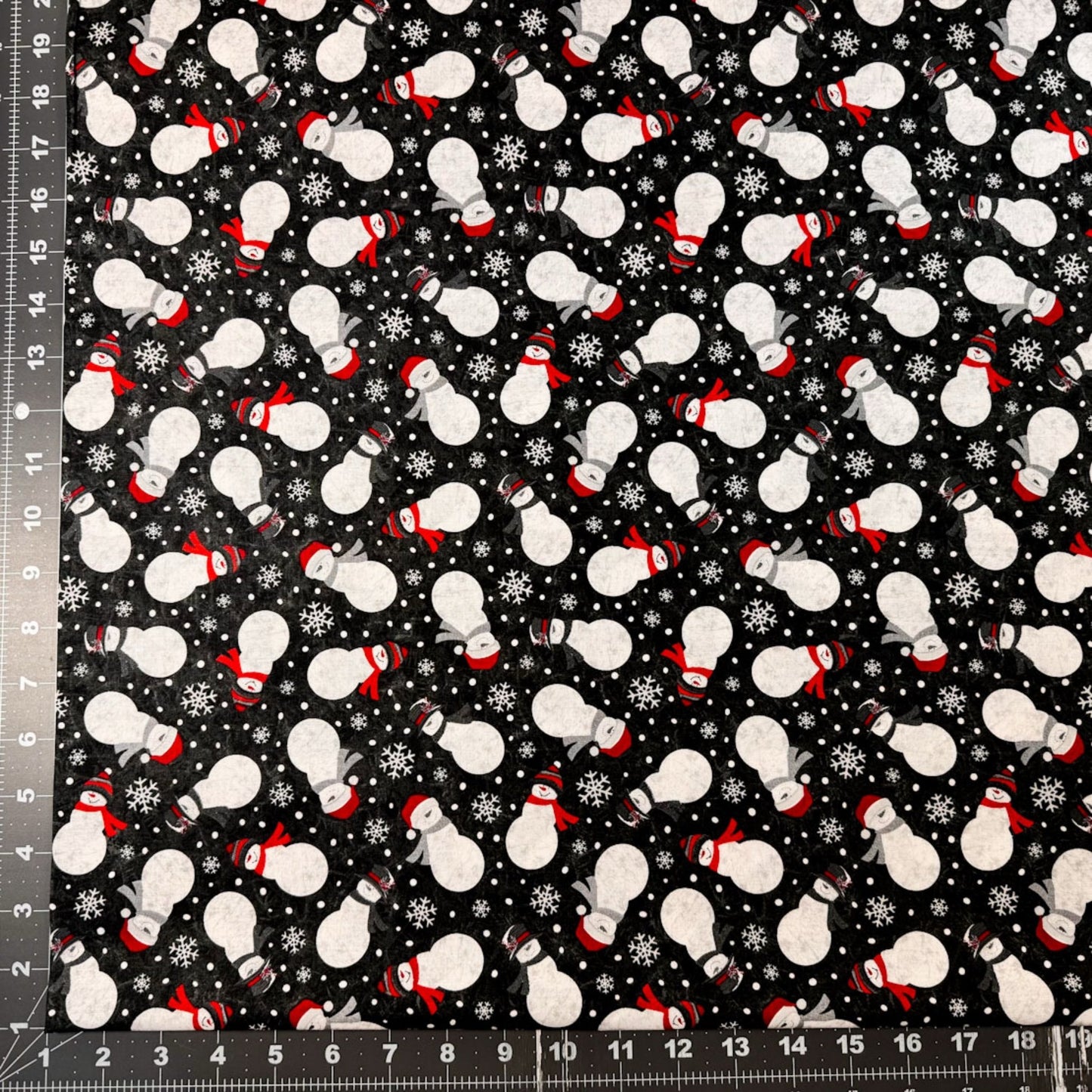 Snowman Fabric 2059 Blizzard Fun Christmas - Mary Jo Fabrics
