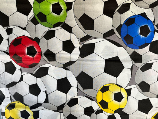 Soccer ball fabric Large soccer balls - Mary Jo Fabrics