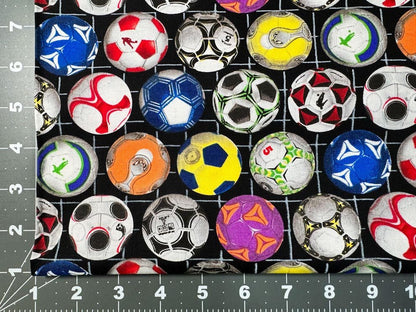 Soccer fabric 276 Sports soccer fan fabric - Mary Jo Fabrics