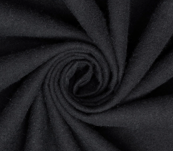 Solid Black FLANNEL S900 Comfy Flannel Solids - Mary Jo Fabrics