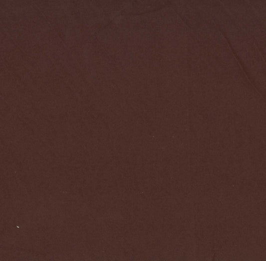 Solid FLANNEL Brown 66-13 Chocolate Heavy FLANNEL Expresso - Mary Jo Fabrics