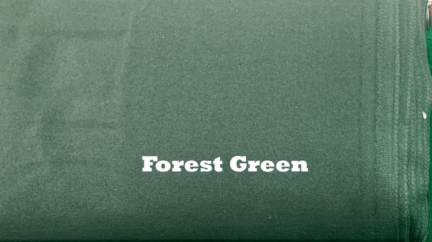 Solid FLANNEL Dark Forest Green OA - 6637 Heavy FLANNEL - Mary Jo Fabrics