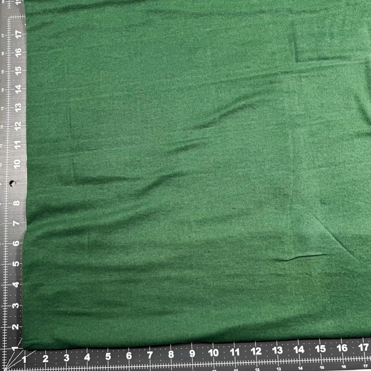 Solid FLANNEL Dark Green 158016 Lightweight Flannel - Mary Jo Fabrics
