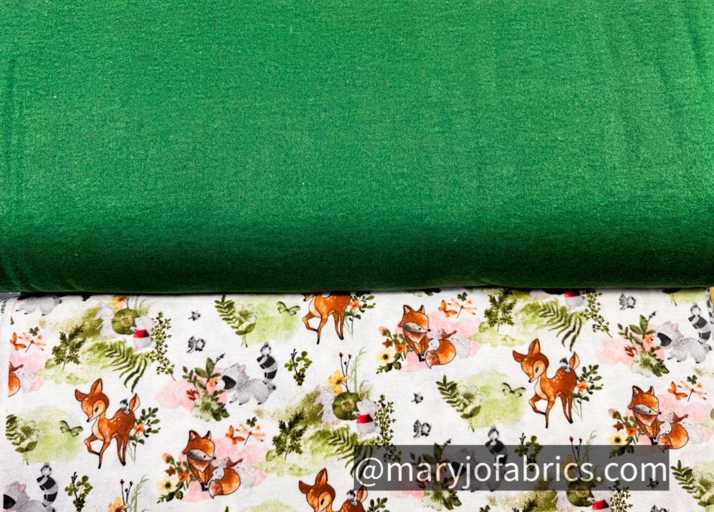 Solid FLANNEL Dark Green 158016 Lightweight Flannel - Mary Jo Fabrics