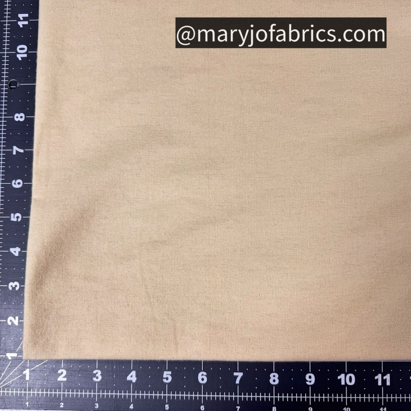 Solid FLANNEL Tan 158 - 006 Solid Beige Lightweight Flannel - Mary Jo Fabrics