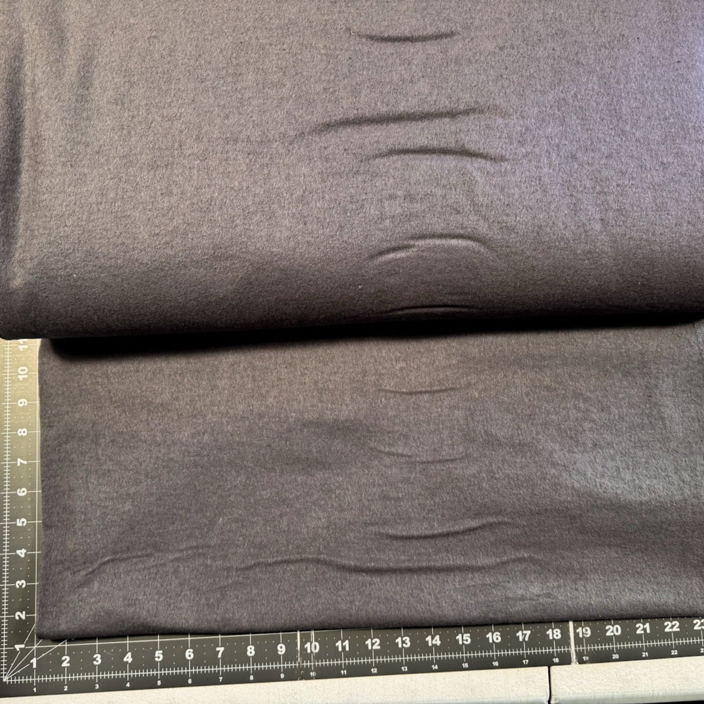 Solid Gray FLANNEL 66 - 20 Smoke Grey Flannel - Mary Jo Fabrics