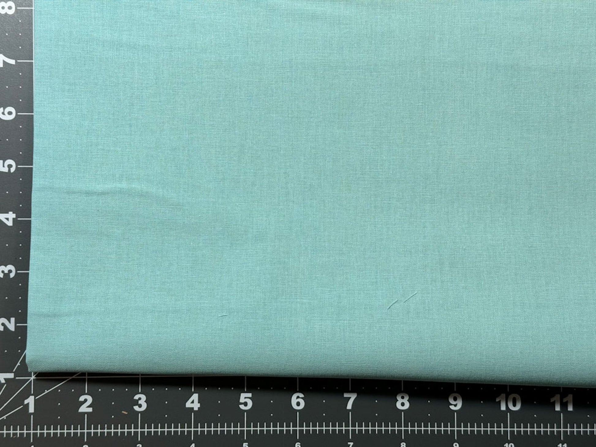 Solid teal blue cotton fabric - Mary Jo Fabrics