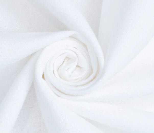 Solid White FLANNEL S090 Comfy Flannel Solids - Mary Jo Fabrics