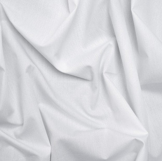 Sophia Egyptian Cotton White 152x80 Thread Count - Mary Jo Fabrics