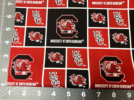 South Carolina Gamecocks fabric SC020 USC fabric - Mary Jo Fabrics