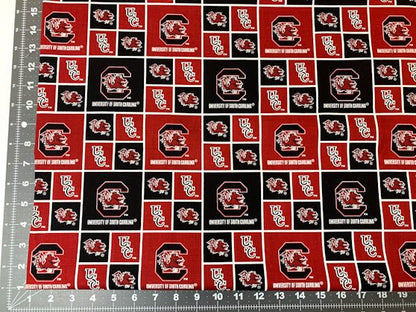South Carolina Gamecocks fabric SC020 USC fabric - Mary Jo Fabrics