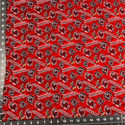 South Carolina Gamecocks Fabric SC1178 USC Gamecock - Mary Jo Fabrics