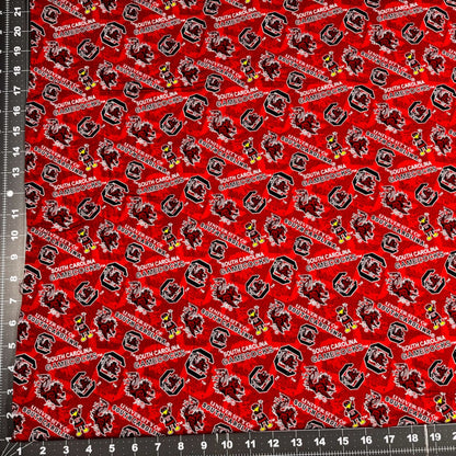 South Carolina Gamecocks Fabric SC1178 USC Gamecock - Mary Jo Fabrics