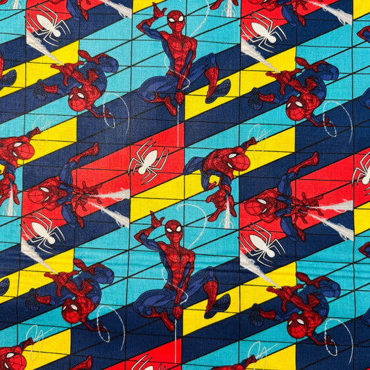 Spiderman Fabric CP73250 Spiderman Swing - Mary Jo Fabrics