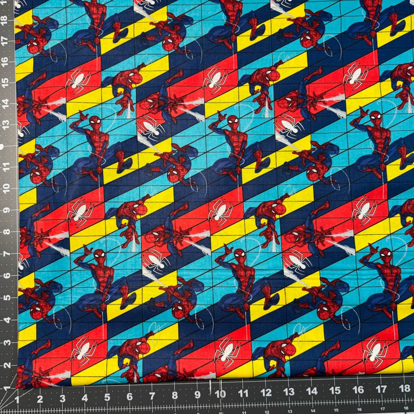 Spiderman Fabric CP73250 Spiderman Swing - Mary Jo Fabrics