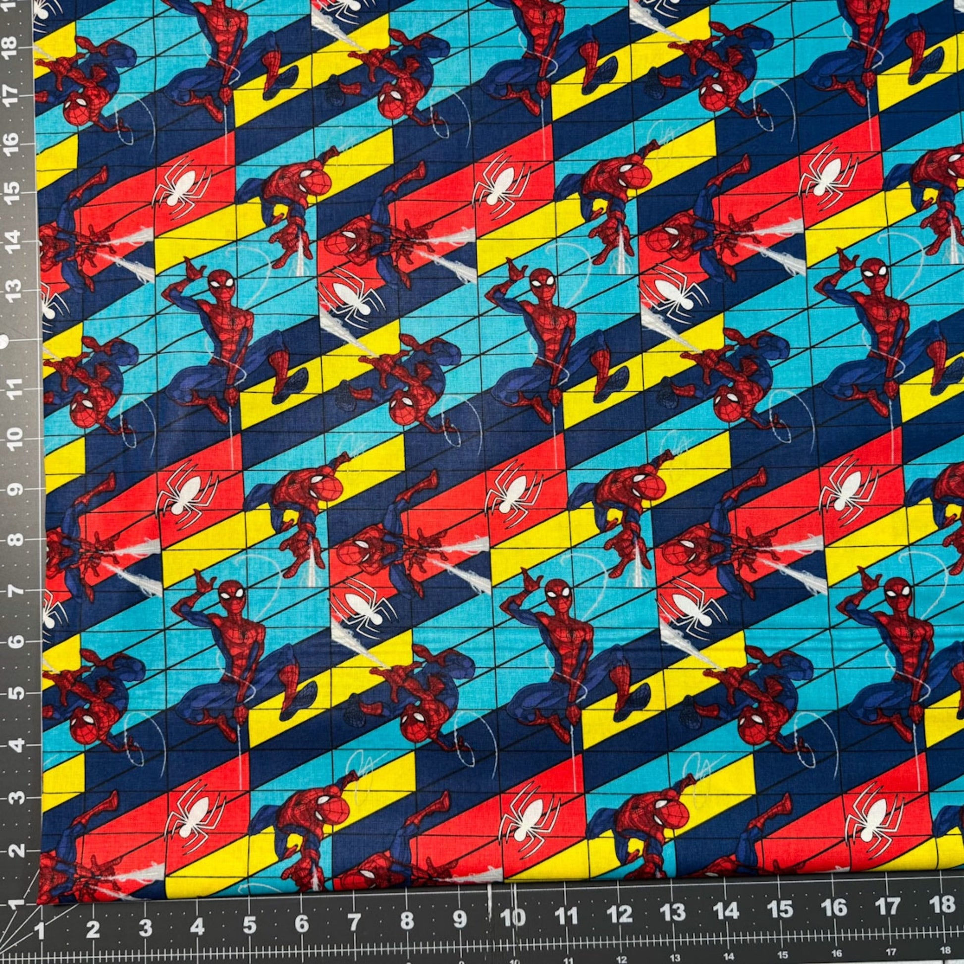 Spiderman Fabric CP73250 Spiderman Swing - Mary Jo Fabrics