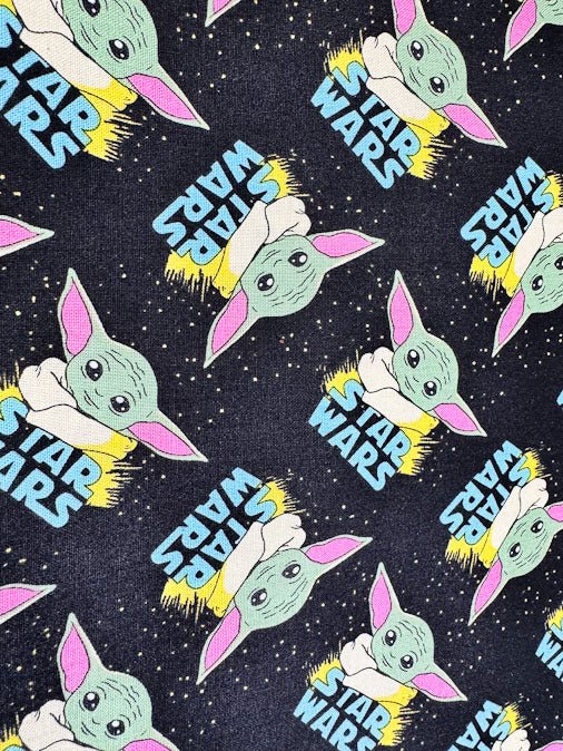 Star Wars fabric Baby Yoda fabric - Mary Jo Fabrics