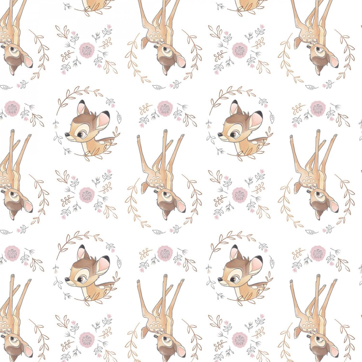 Sweet Bambi fabric Disney cotton fabric - Mary Jo Fabrics