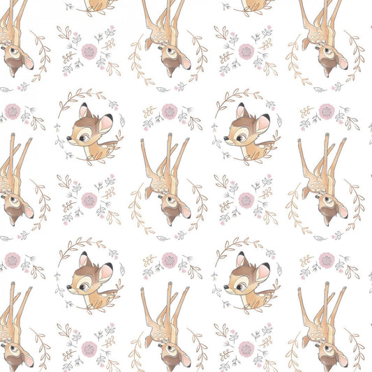 Sweet Bambi fabric Disney cotton fabric - Mary Jo Fabrics