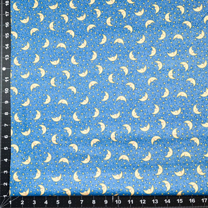 Sweet Dreams Moon and Stars Fabric 52218 Nursery Fabric - Mary Jo Fabrics