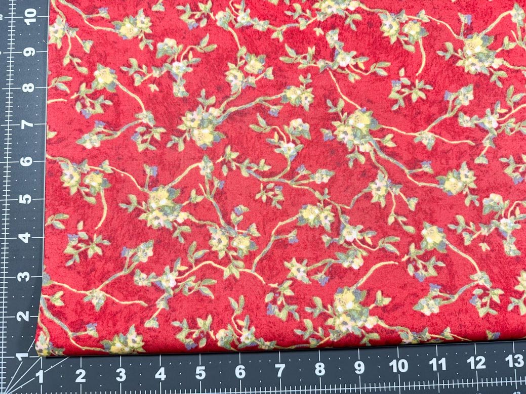 Sweet Melody Dogwood Blossom fabric - Mary Jo Fabrics