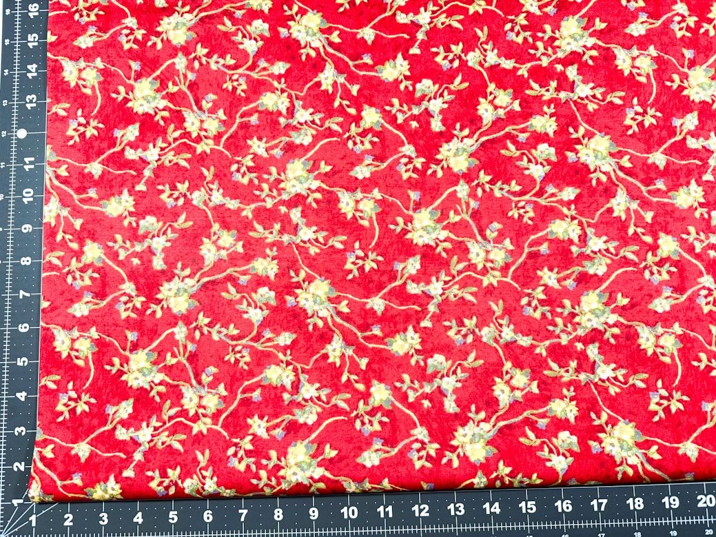 Sweet Melody Dogwood Blossom fabric - Mary Jo Fabrics