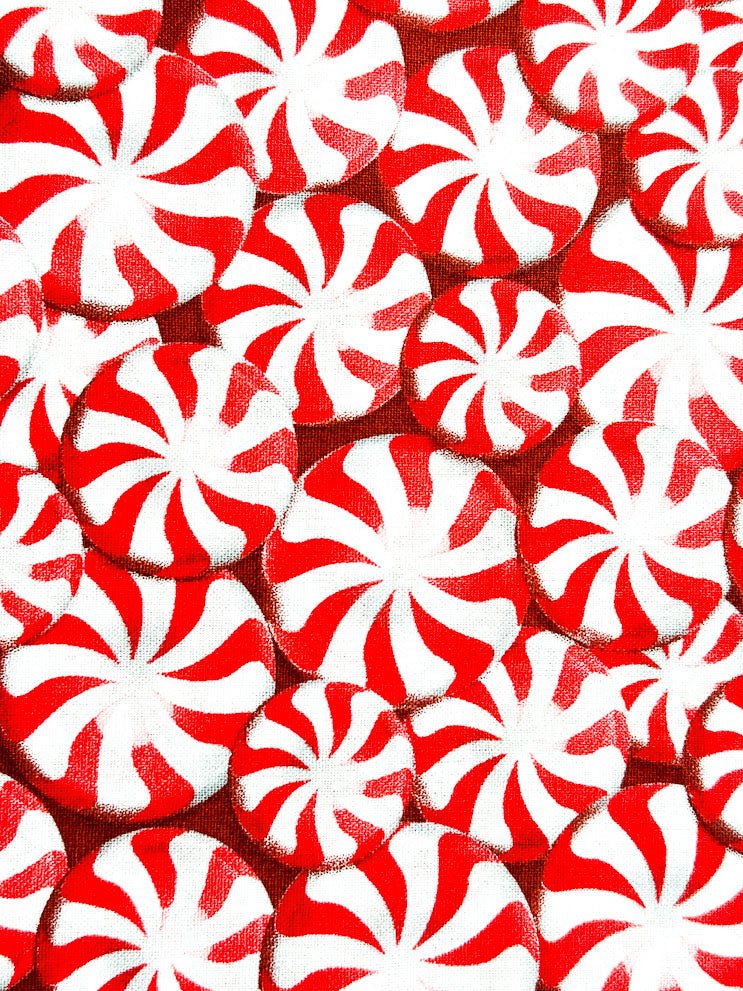 Sweet Peppermint 3641 - 4C Mint candy fabric - Mary Jo Fabrics