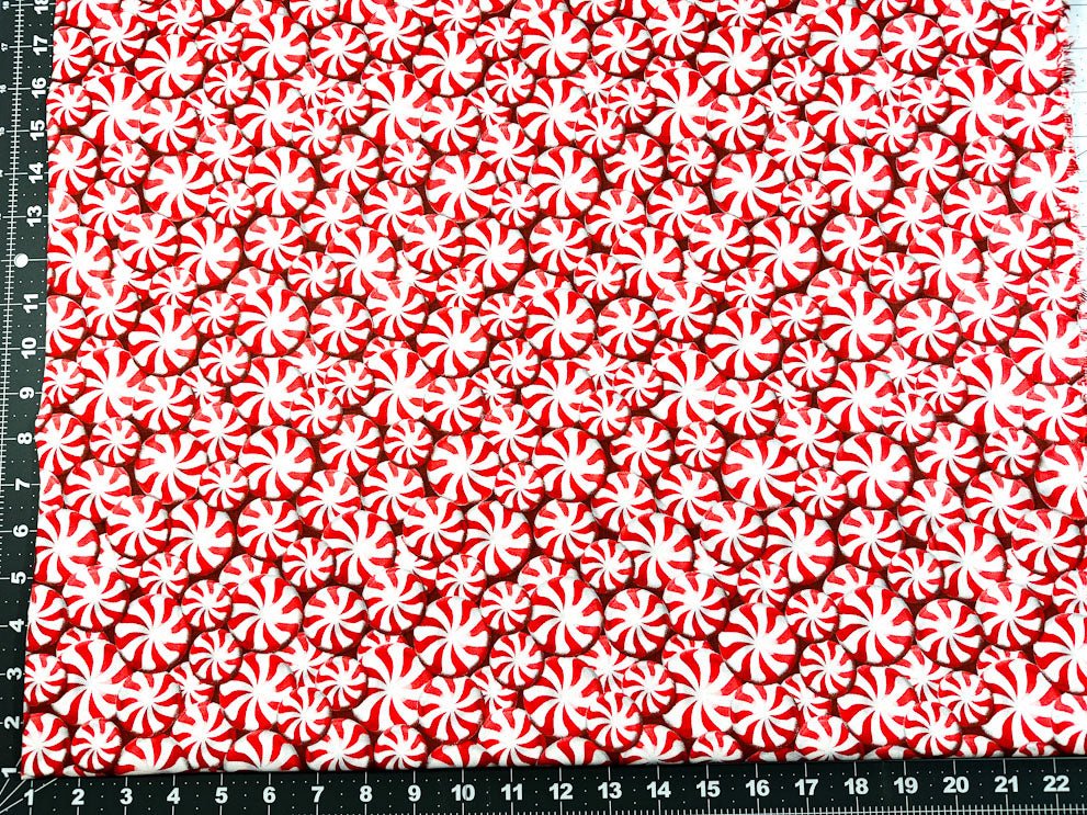 Sweet Peppermint 3641 - 4C Mint candy fabric - Mary Jo Fabrics