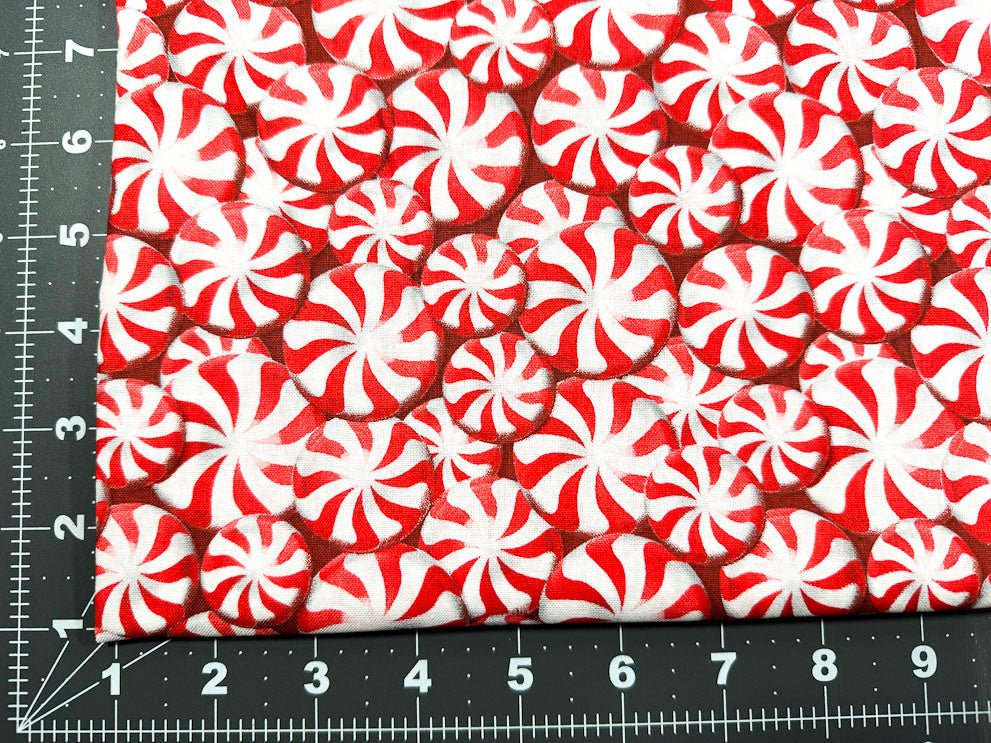 Sweet Peppermint 3641 - 4C Mint candy fabric - Mary Jo Fabrics