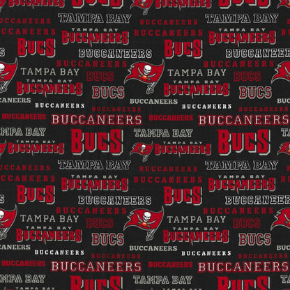 Tampa Bay Buccaneers Fabric 70456D NFL Cotton Fabric - Mary Jo Fabrics